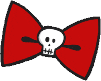 Halloween Skull Sticker