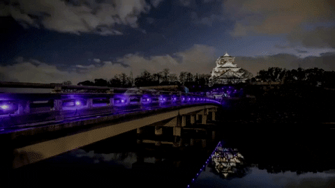 japan lighting GIF by Moment Factory