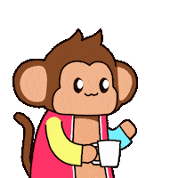 Happy Good Morning Sticker by Chimpers