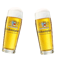 Beer Cheers Sticker by Bayerische Staatsbrauerei Weihenstephan