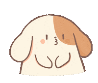 luckynortor dog puppy beagle luckynortor Sticker