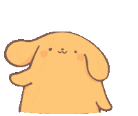 luckynortor dog hello hi golden retriever Sticker