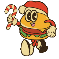 Carls Jr Christmas Sticker by fullhouseburger