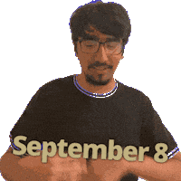 September 8 Sticker