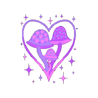 Art Love Sticker by Deep Space Violet