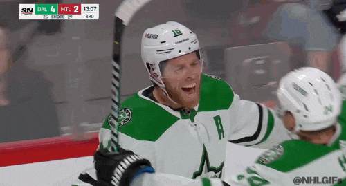 Happy Ice Hockey GIF by NHL