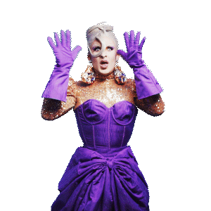 Drag Race Wow Sticker by LOCAMENTE