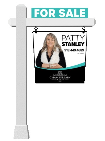 ChamberlainRealtyPattyStanley giphyupload real estate realtor sign Sticker
