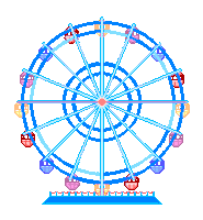 Amusement Park Sticker