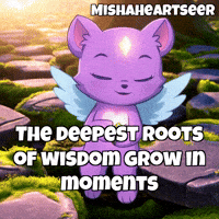 Peace Glowing GIF by MishaHeartseer