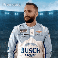 Suspicious Ross Chastain GIF by Busch Beer