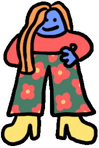 Happy Girl Sticker by Ruppert Tellac