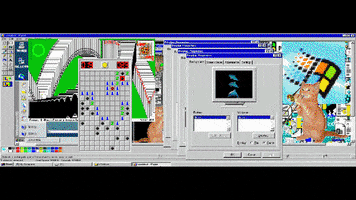 Bijuarugomi glitch trippy cats lsd GIF