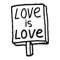 Love Is Love Hearts Sticker by Amnesty International NL