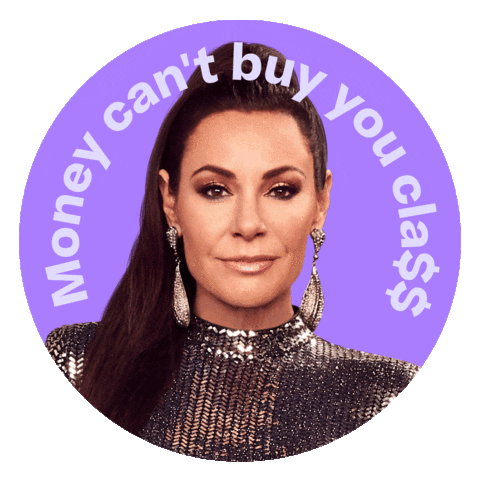 Real Housewives Of New York Money Sticker by hayu