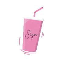 Cold Drink Sticker by Sign Bruger
