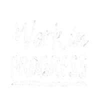 Wip Progress Sticker by Studio Queenhood