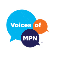 VoicesofMPN et mf pv vompn Sticker