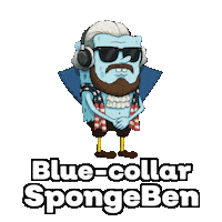 Blue Collar Sticker