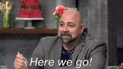 here we go GIF by Duff Goldman