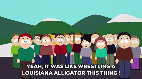 crowd happiness GIF by South Park 