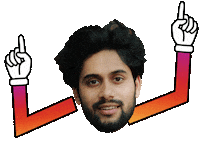 Sadhi Sticker by BORN ON INSTAGRAM