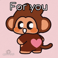 Blushing I Love You GIF by Chimpers
