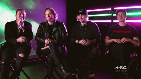 happy 5 seconds of summer GIF by Music Choice
