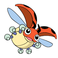 Gen 2 Bug Sticker by Pokémon