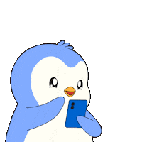 Hungry Lets Eat Sticker by Pudgy Penguins