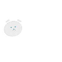 Decorate White Bear Sticker