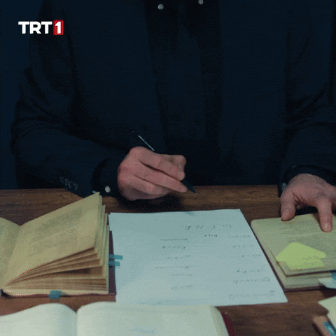 Work Writing GIF by TRT