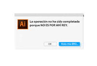 laudinaro ai bro graphic design error Sticker