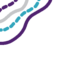 Lines Wildcats Sticker by Abilene Christian University