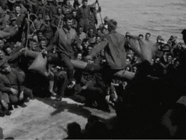 world war i pillow fight GIF by US National Archives