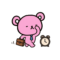Sleepy Good Morning Sticker