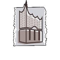 BuergerschaftHH theater hamburg sightseeing konzert Sticker