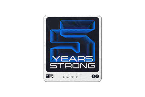 5 Years Sticker by everfit.io