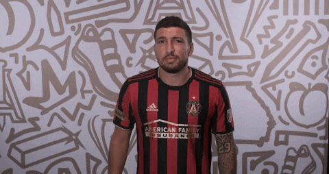 Soccer Wink GIF by Atlanta United
