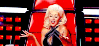 christina aguilera television GIF by The Voice