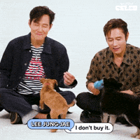 Lee Jung Jae Puppy GIF by BuzzFeed