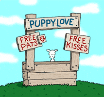 i love you kiss GIF by Chippy the dog