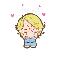 giggli bom dia gigli ilustragigli Sticker