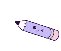 Violet Pen Sticker by Rêve en coton