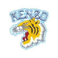 Japan Tiger Sticker by kenzo_official
