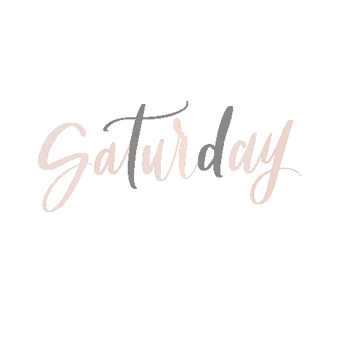 Saturday Sticker by villabeautifful