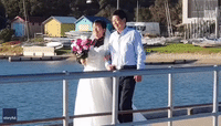 Underwater Wedding for Scuba-Diving Couple in Port Phillip