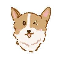 Happy Dog Sticker