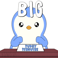 Penguin Big If True GIF by Pudgy Penguins