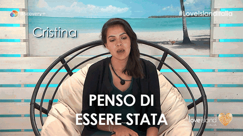 Cristina Reaction GIF by Love Island Italia